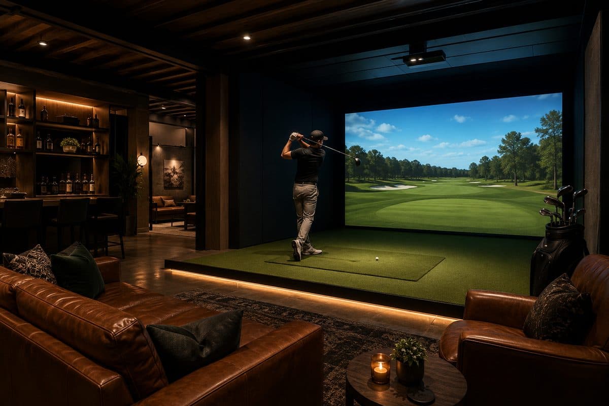 Golf Simulators & Sim Racing Lounges